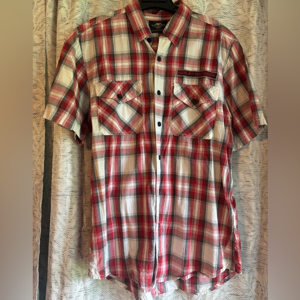 Harley-Davidson Mens HDMC 1903 Graphic Button Down size M